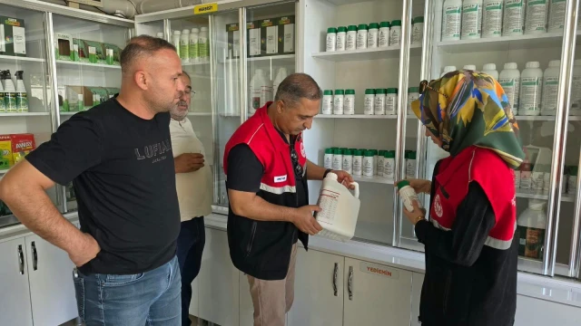 Adıyaman'da bitki koruma ürünleri için denetim sürüyor — Fotoğraf 1