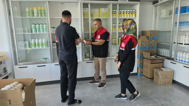 Adıyaman'da bitki koruma ürünleri için denetim sürüyor — Fotoğraf 2