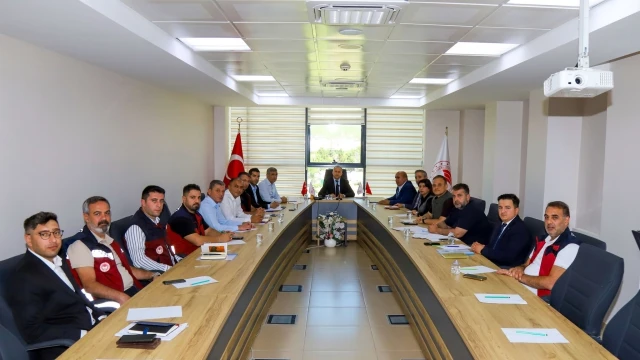 Bingöl İl Tarım Müdürü Güneş, birim müdürleriyle buluştu