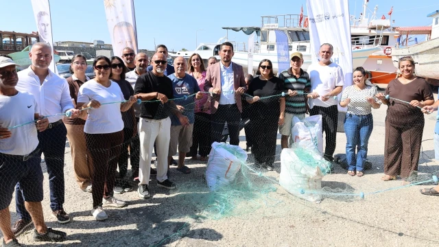 Hatay Büyükşehir Belediyesi Samandağ’da balık ağı kursu açtı