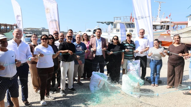 Hatay Büyükşehir Belediyesi Samandağ’da balık ağı kursu açtı — Fotoğraf 7