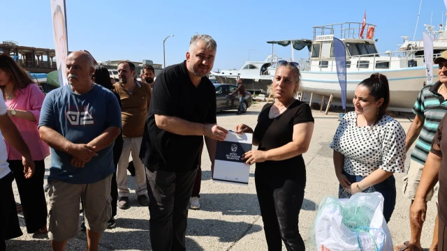 Hatay Büyükşehir Belediyesi Samandağ’da balık ağı kursu açtı — Fotoğraf 11