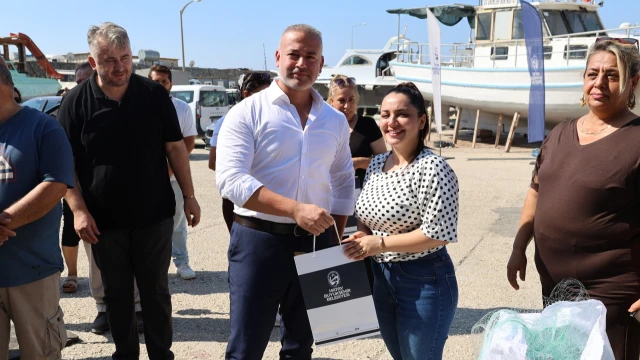 Hatay Büyükşehir Belediyesi Samandağ’da balık ağı kursu açtı — Fotoğraf 12