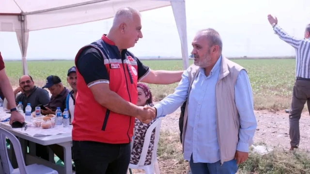 Hatay’da TAKE Projesi kapsamında ayçiçeği hasadı yapıldı — Fotoğraf 15