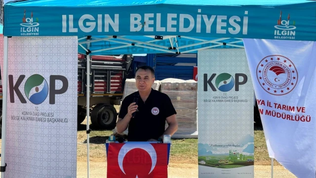 Ilgın’da üreticilere silaj paketleme makinesi teslim edildi — Fotoğraf 11