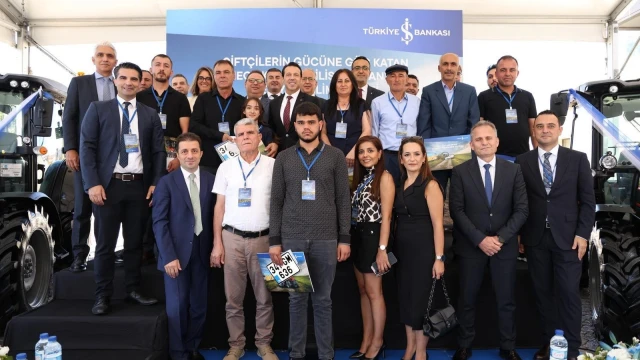 İş Bankası İmeceKart çekilişinde 4 traktör sahiplerini buldu — Fotoğraf 3
