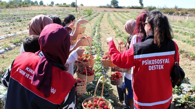 Kırklareli'nde ODES öğrencileri üretimi yerinde gözlemledi — Fotoğraf 2