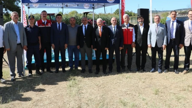 Kocaeli Körfez’de yüzde 75 hibeli sorgum hasadı yapıldı — Fotoğraf 1