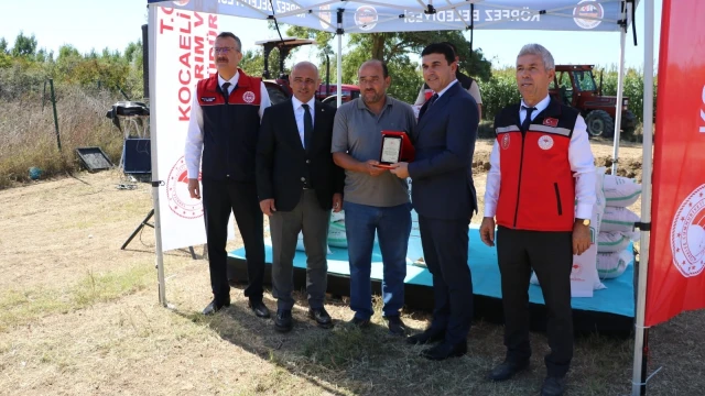 Kocaeli Körfez’de yüzde 75 hibeli sorgum hasadı yapıldı — Fotoğraf 4