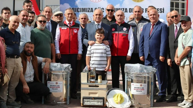 Ordu İl Tarım'dan 92 arıcıya yüzde 70 hibeli makine
