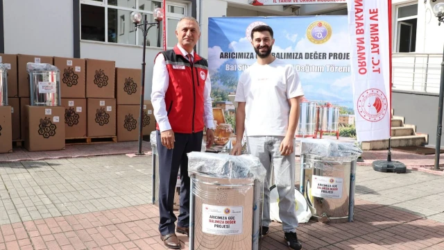 Ordu İl Tarım'dan 92 arıcıya yüzde 70 hibeli makine — Fotoğraf 1