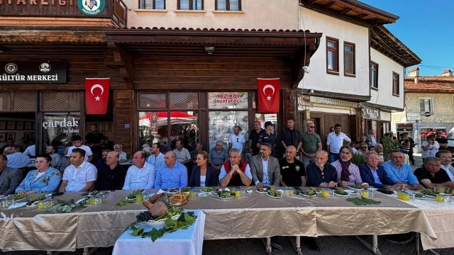 Safranbolu’nun üzüm kültürü Yazıköy’de ele alındı
