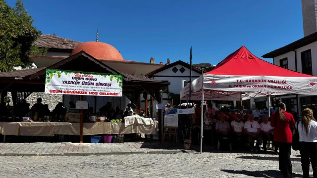 Safranbolu’nun üzüm kültürü Yazıköy’de ele alındı — Fotoğraf 4