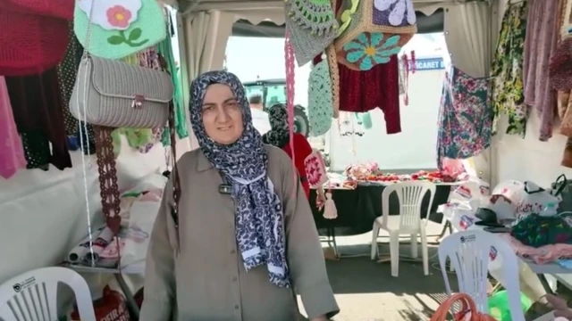 Tekirdağ’da kadın üreticiler ürünlerini etkinlikte tanıttı — Fotoğraf 2