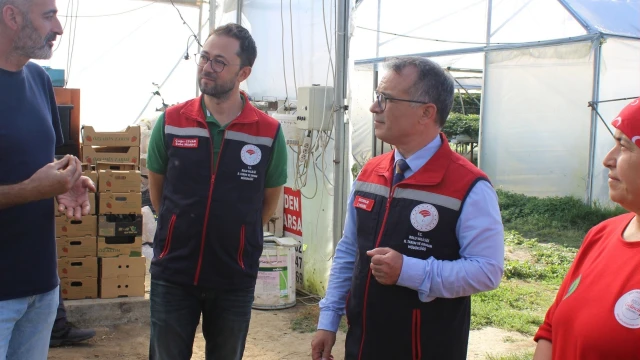 Zekeriya Ar, Bolu’da topraksız çilek tesisini inceledi — Fotoğraf 3