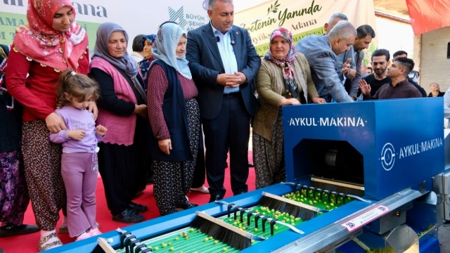 Adana’da zeytin üreticilerine boylama makinesi desteği — Fotoğraf 15
