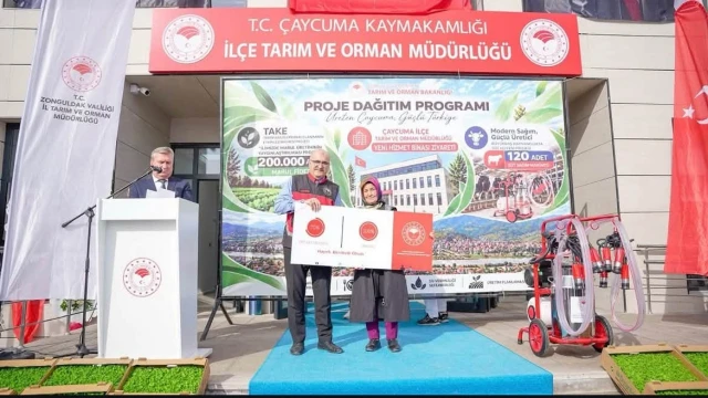 Çaycuma’da 6 milyon TL’lik üretim katkısı hedefi