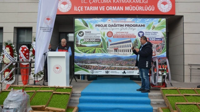 Çaycuma’da 6 milyon TL’lik üretim katkısı hedefi — Fotoğraf 4