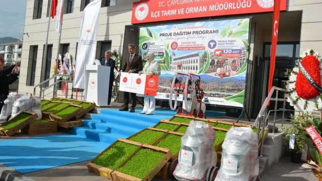 Çaycuma’da 6 milyon TL’lik üretim katkısı hedefi — Fotoğraf 6