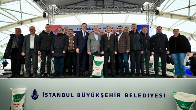 İBB’den 426 çiftçiye 116 ton yem bitkisi tohumu desteği — Fotoğraf 6