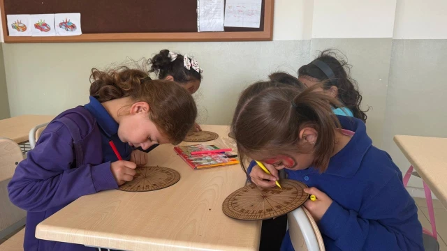 Köy okulunda öğrenciler uzay ve bilimi keşfetti — Fotoğraf 7