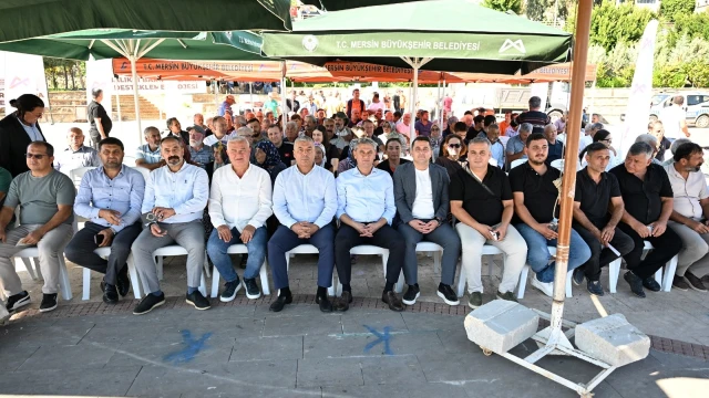 Mersin’de 347 zeytin üreticisine hasat makinesi desteği — Fotoğraf 4