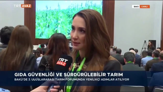 Nigar Elesgerova: “Tarımda yenilikçi yaklaşımları paylaşmalıyız”