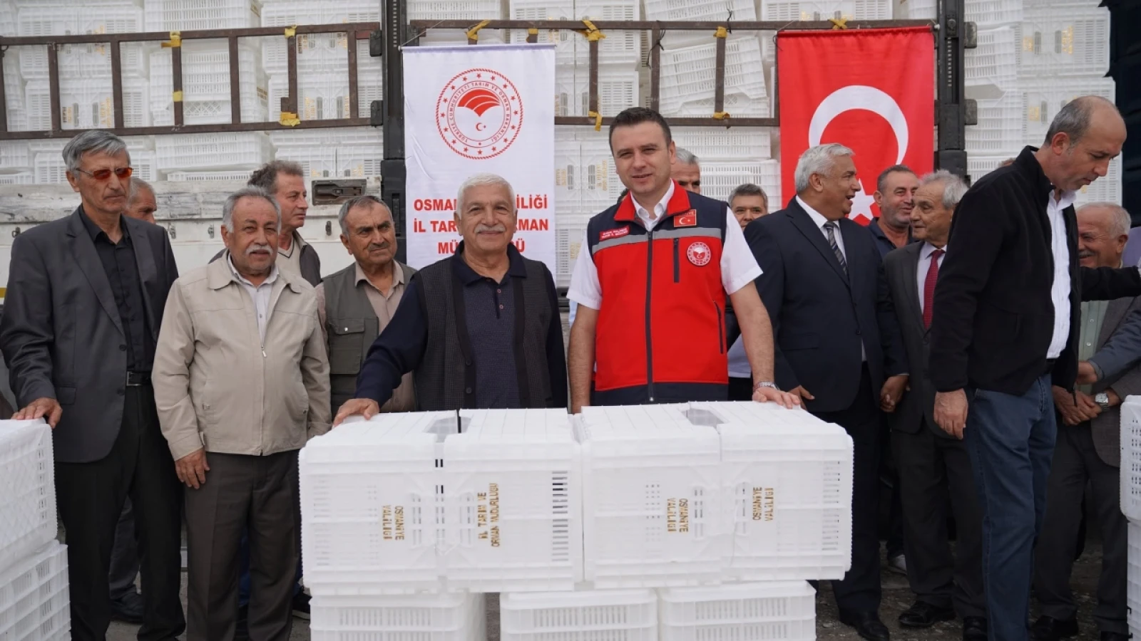 Osmaniye'de zeytin yetiştiricilerine kasa desteği sağlandı