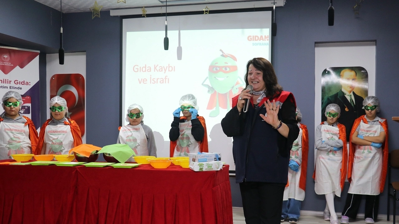 Samsun’da 3 Bin 514 Öğrenciye Gıda İsrafı Anlatıldı