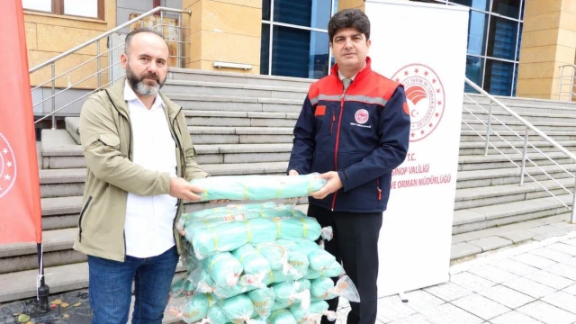 Sinop’ta geleneksel balıkçılara ağ ve donam desteği — Fotoğraf 3