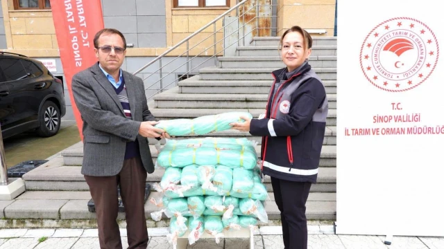 Sinop’ta geleneksel balıkçılara ağ ve donam desteği — Fotoğraf 7