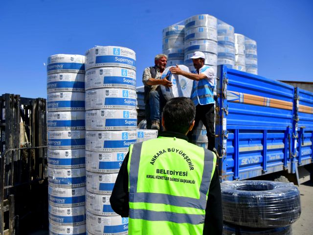 Çiftçiye Yüzde 50 Hibeli Damla Sulama Borusu Desteği!