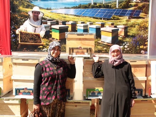 Çanakkale’de yangından etkilenen arıcılara kovan desteği