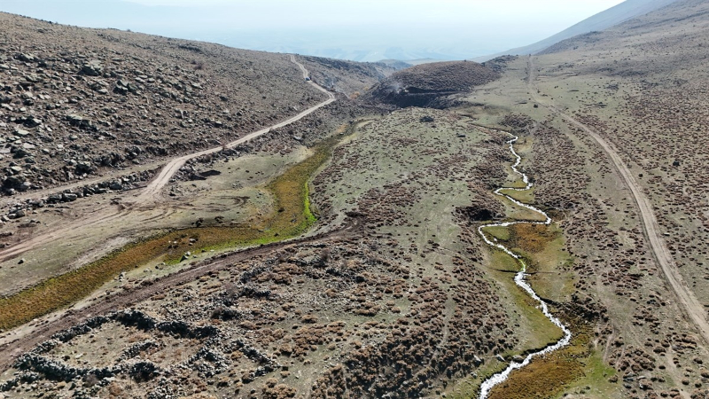 Erzurum Büyükşehir: Yeşilyayla'da sulama göleti yapılıyor