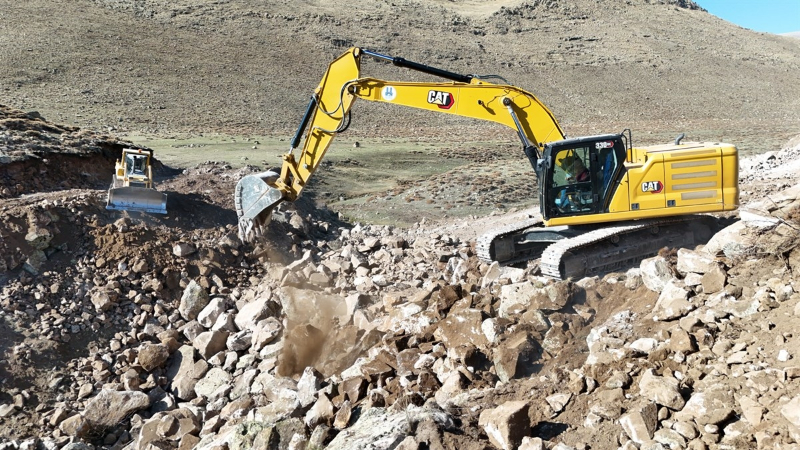 Erzurum Büyükşehir: Yeşilyayla'da sulama göleti yapılıyor