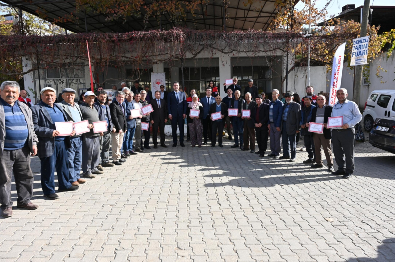 Denizli Tarım İl Müdürlüğü Zeytin Tarla Okulunu Tavas’ta Tamamladı