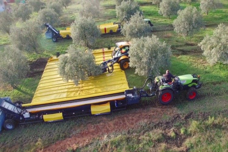 Mahsullerin Toplanmasını Hızlandırmak İçin Üretilen Araç, Zeytin Tarımında Çığır Açacak