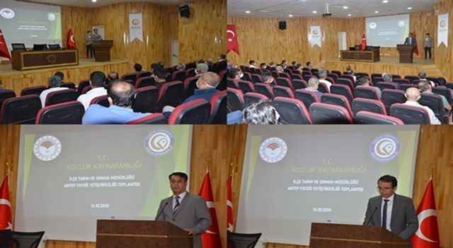 Antep Fıstığı Yetiştiriciliği Toplantısı Yapıldı