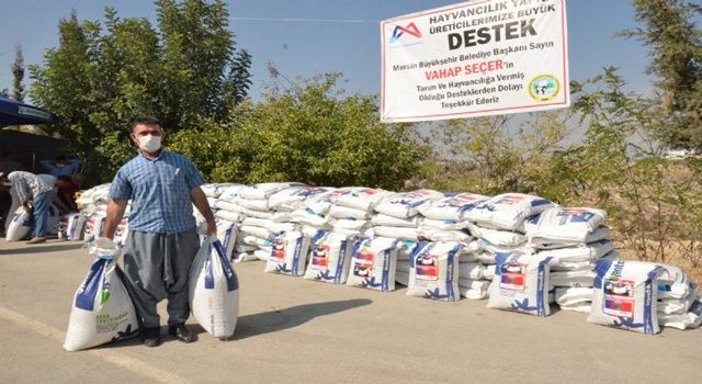 Süt üreticilerine ryegrass tohumu desteği