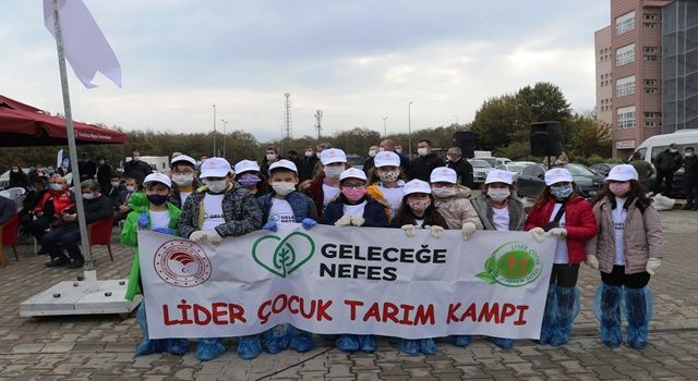 2020 Lider Çocuk Tarım Kampı ‘Geleceğe Nefes’ Oldu