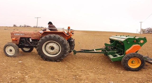 Ata tohumları Elmalı’da da toprakla buluştu