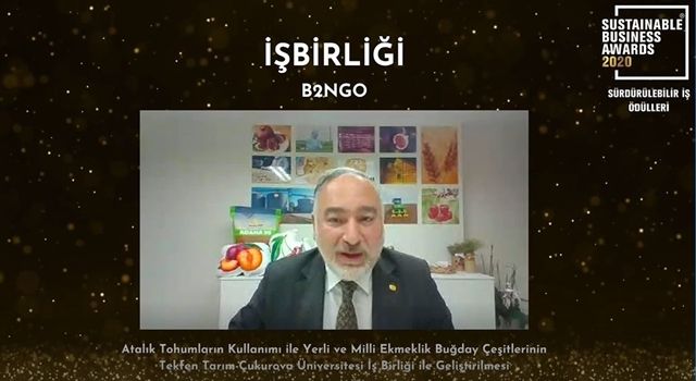 Tekfen Tarım’ın Yerli ve Milli Buğday Çalışmasına Ödül