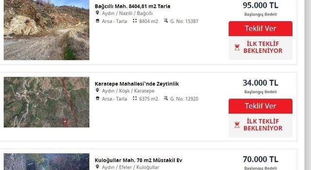 Borcunun ödeyemeyen çiftçinin tarlası bankanın oldu