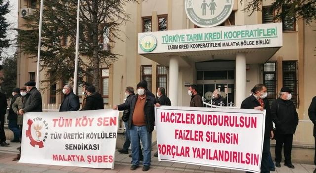 Köylüler: Tefecilik yapılıyor artık üretemiyoruz