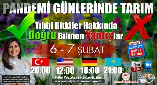 Tıbbi Bitkilerde Doğru Bilinen Yanlışlar Bu Eğitimde