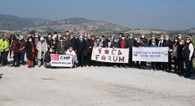 Foça'da santral tepkisi: Bu tesis tarımı bitirir