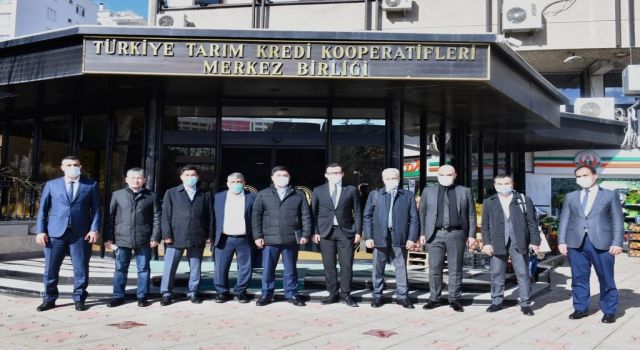 Özbekistan Agrobank heyetinden Tarım Krediye ziyaret