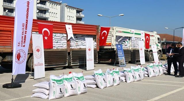 Çiftçilere 238 ton sertifikalı Nohut Tohumu dağıtımı yapıldı