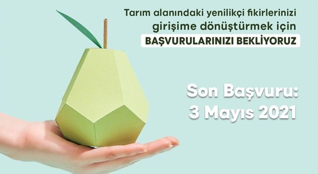 Tarım temasıyla yapılacak ilk girişimcilik programı için başvurular başladı