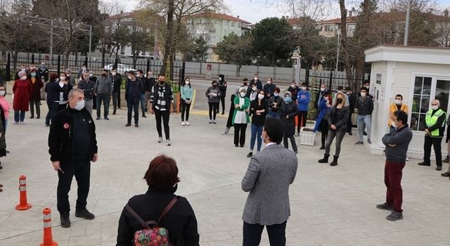 Yalova Tarım Ve Orman Müdürlüğünde Deprem Tatbikatı Yapıldı